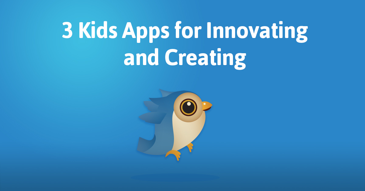 If your kids like creating things, these apps will be a perfect encouragement for them as the develop their creativity.
