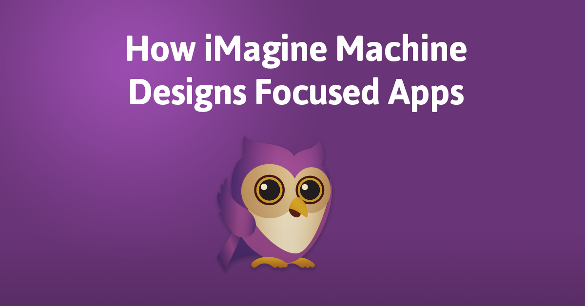 iMagine Machine decided to create apps that can promote focus. They're calling this the 'slow app' movement.