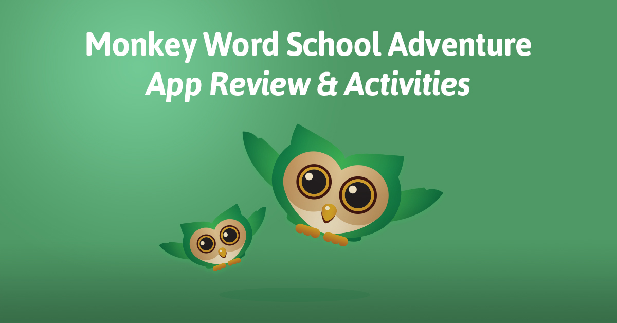 Monkey Word School Adventure uses mini games to help lay the foundation for a successful reading experience.
