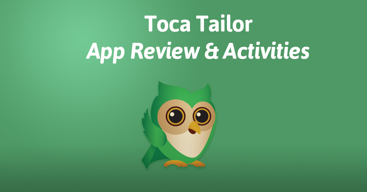 The aim of Toca Tailor is to combine dress-up play with the tools for kids to create their own outfits from shapes, patterns and colors around their world.