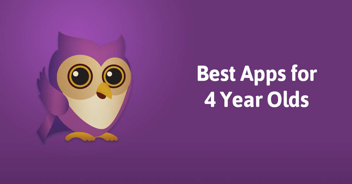 The KinderTown team spent a whole month reviewing the best apps for 4 year olds.