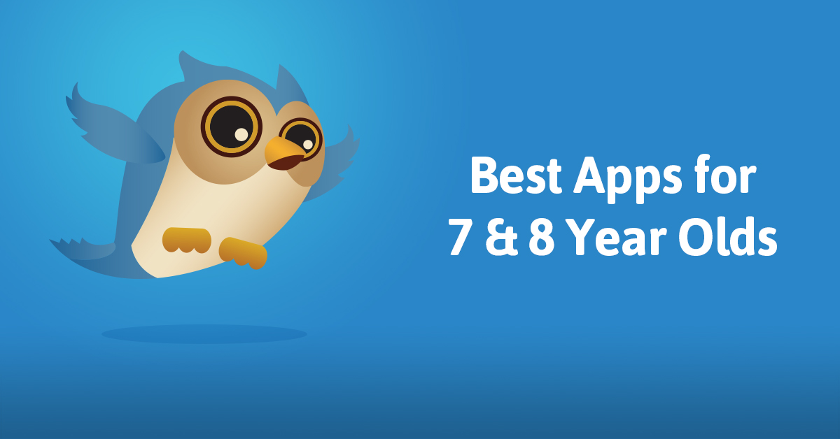 The KinderTown team spent a whole month reviewing the best apps for 7 & 8 year olds.