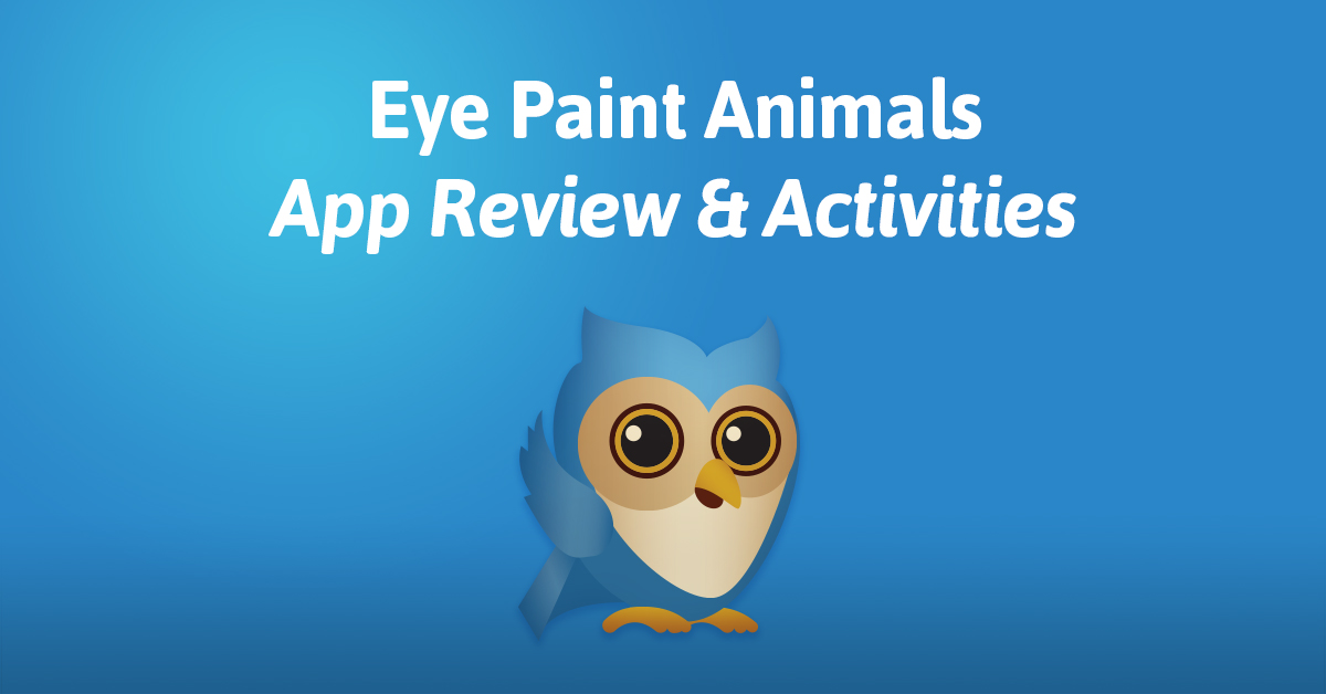 Eye Paint Animals is a free app that will make you stop and say, "WHY IS THIS FREE!"