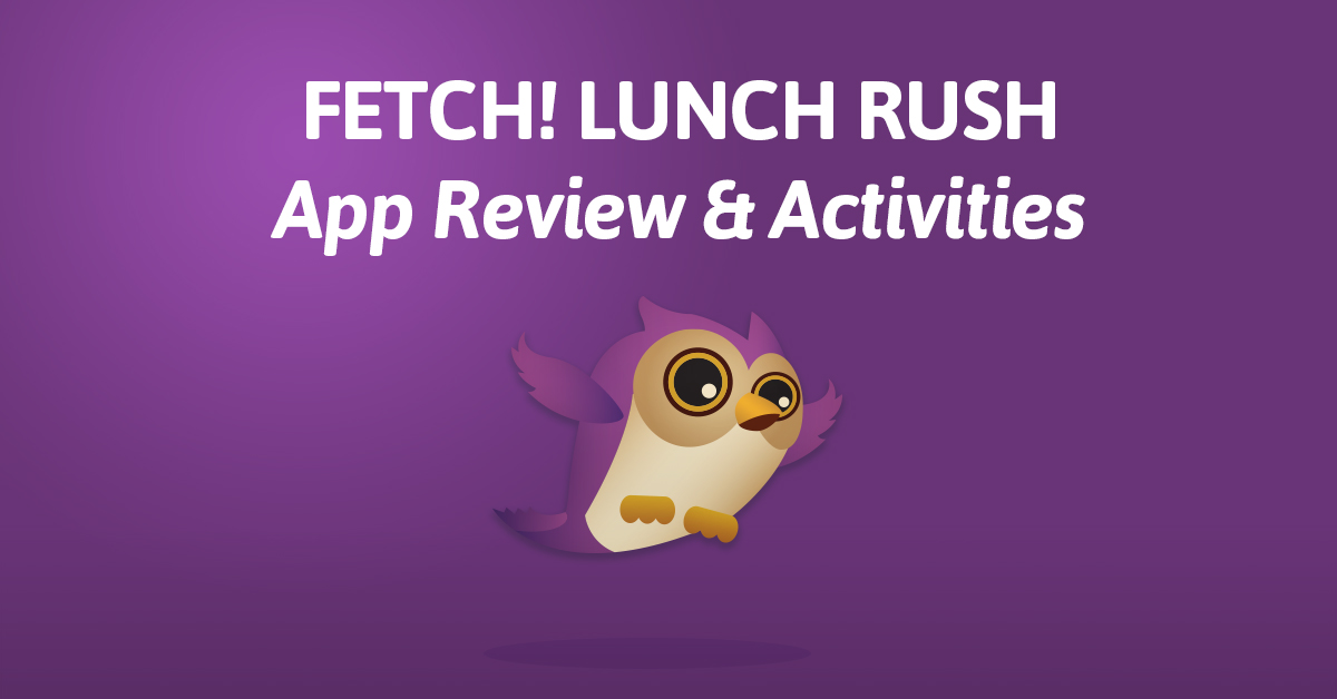 The objective of FETCH! LUNCH RISH is to serve lunch to Ruff’’s hungry movie crew. Your children will need quick wits, room to move and game pieces.