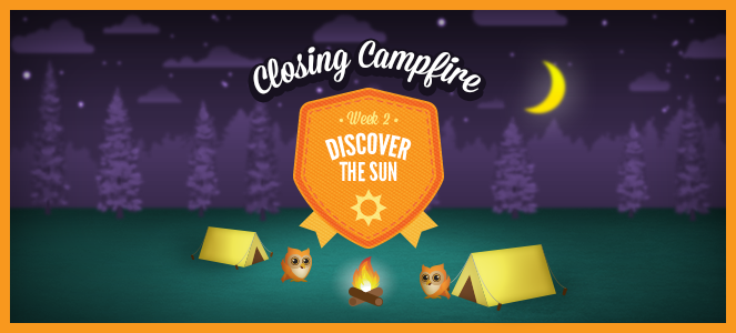Thank you for participating in Discover the Sun! Download your certificate and post your accomplishments to social media with the hashtag #DiscoverTheSun.