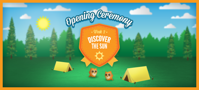 This week’s theme is Discover the Sun. Watch the introductory video and download the weekly planner.