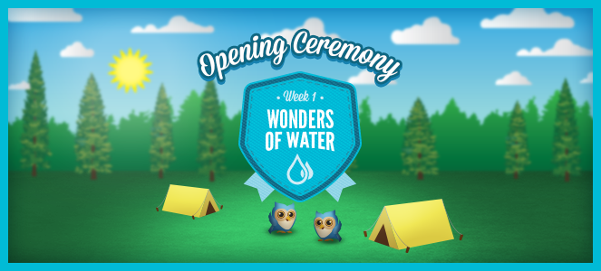 This week’s theme is Wonders of Water. Watch the introductory video and download the weekly planner.