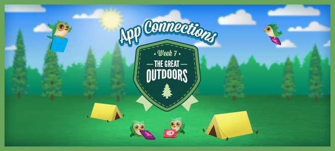 Explore these great apps as we continue through The Great Outdoors.