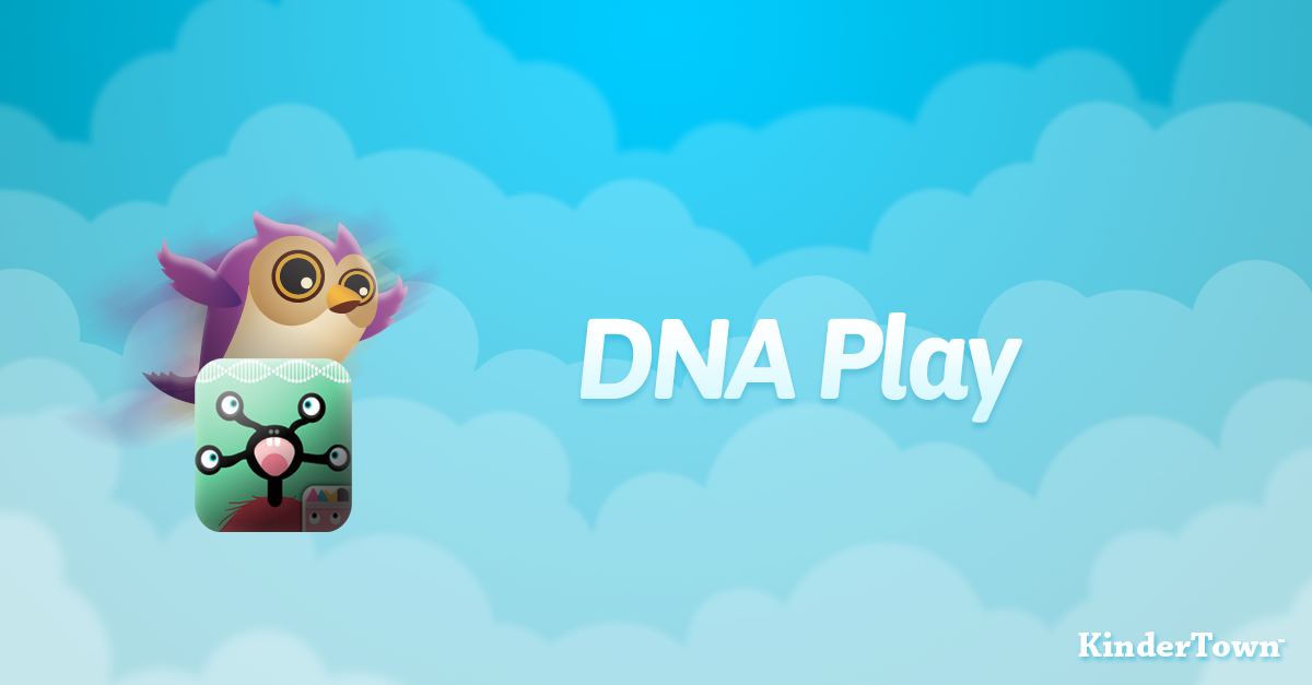 Without explicitly teaching about DNA, this app uses the concept of DNA for play and creativity.