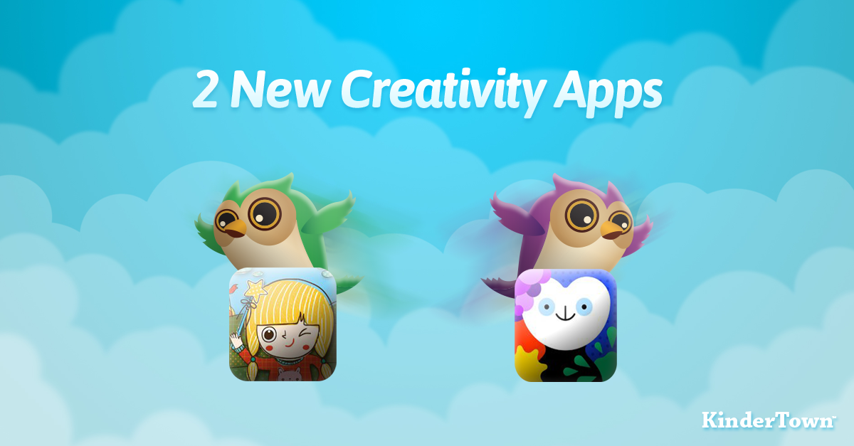 Read KinderTown's Take on favorite creativity apps.