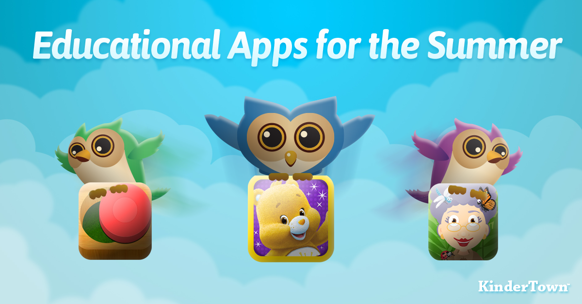 Read KinderTown's reviews of these fun summer apps.
