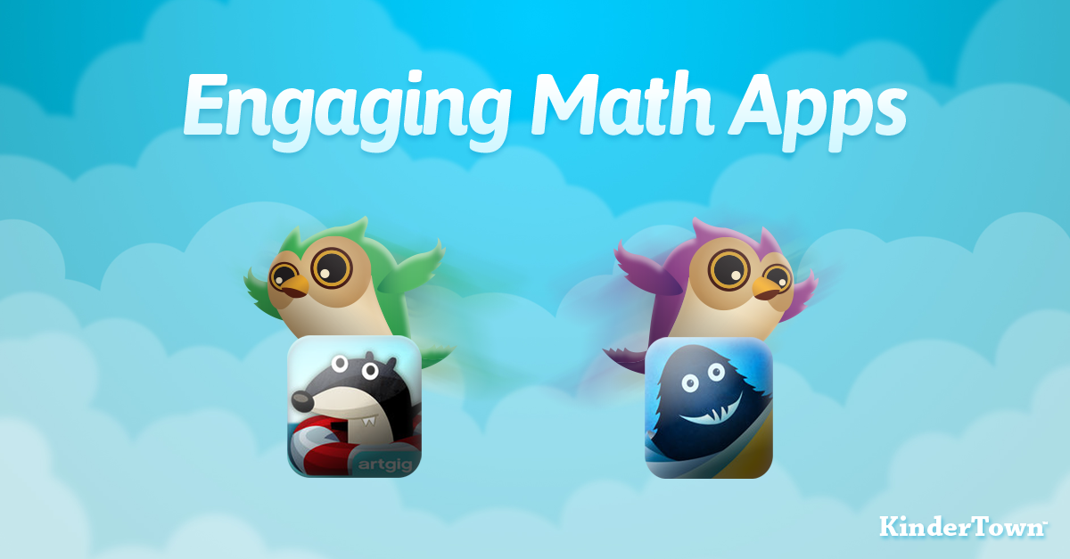 This week we recommend two math apps that will grow along with your preschooler's math skills.