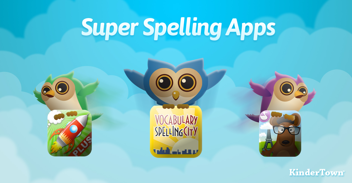 Read KinderTown's reviews of these spelling apps.