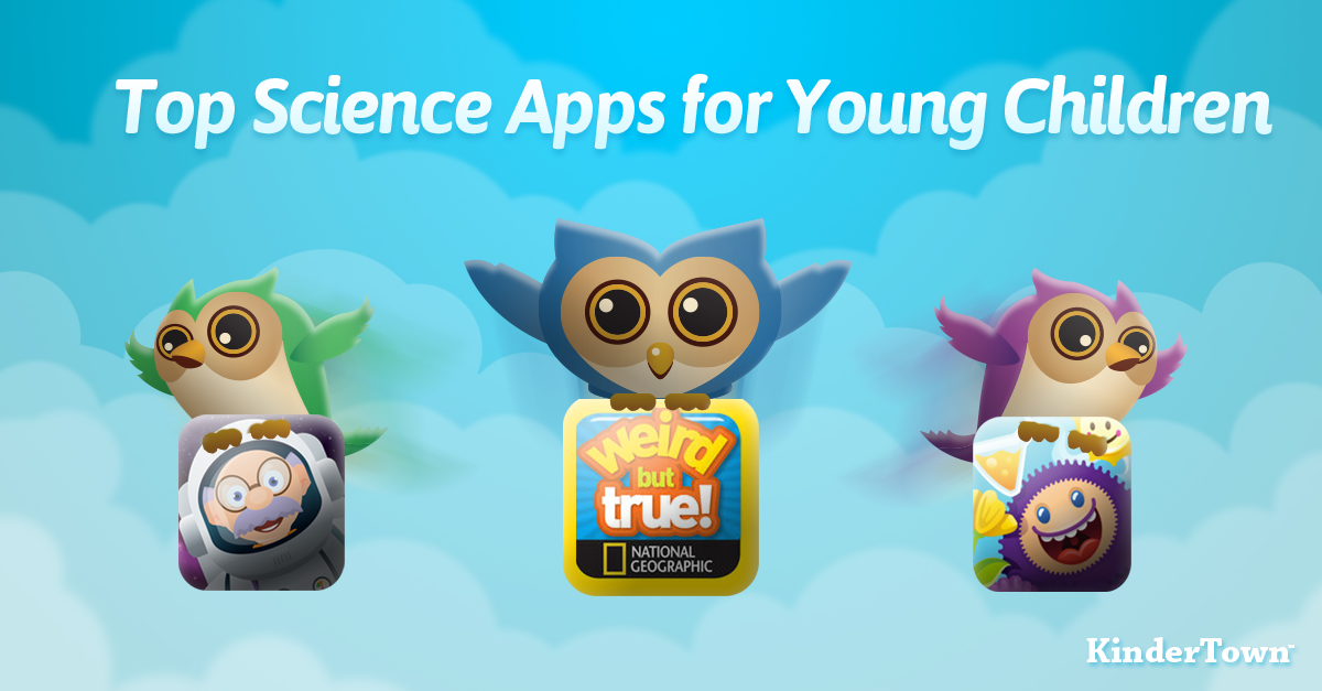 Check out these great apps for young children interested in science.