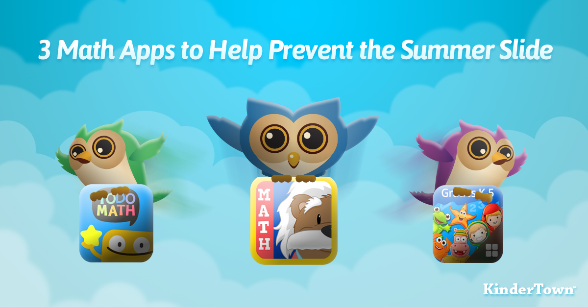 Summer is here, but the learning shouldn't stop. We have gathered 3 great apps that will help prevent the summer slide for your children in the area of math.