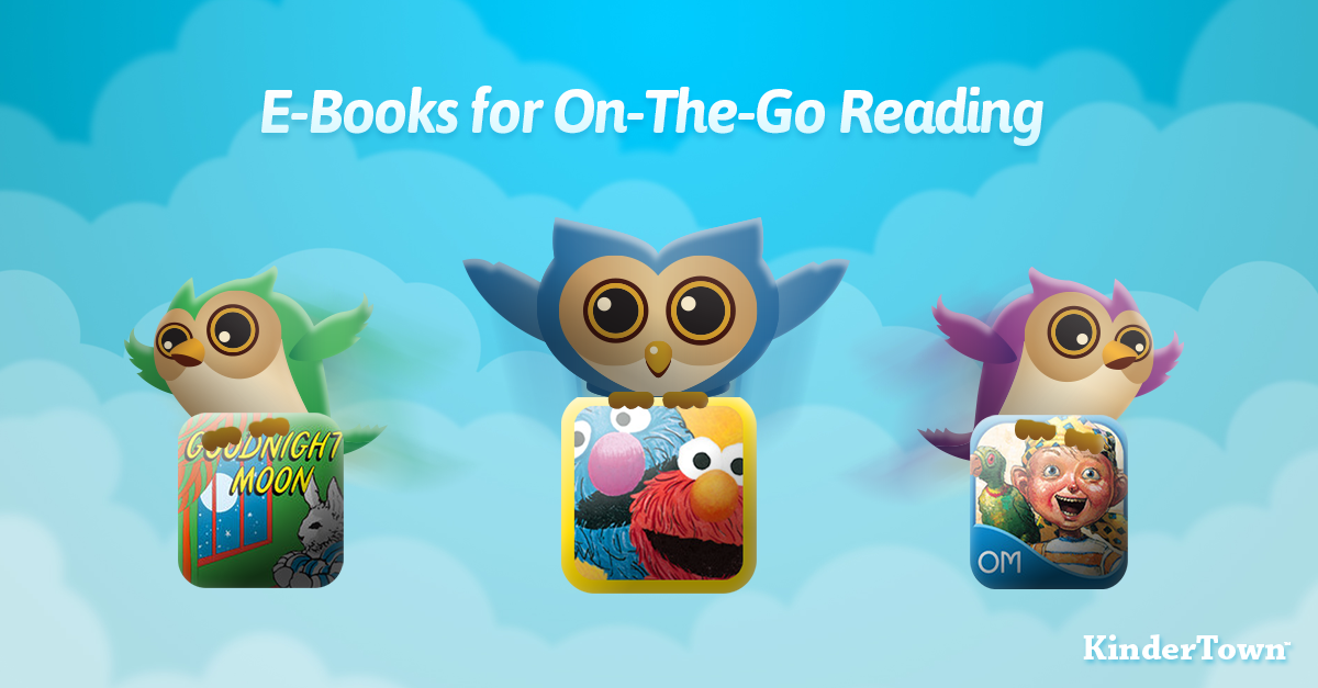 E-books are great to have for on-the-go reading and don't require lugging around heavy books.