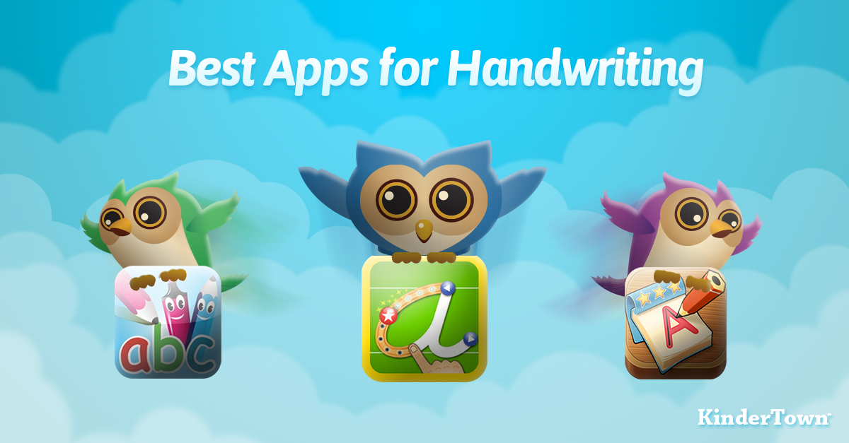 Read our recommendations for apps that help with handwriting and other skills associated with reading development.