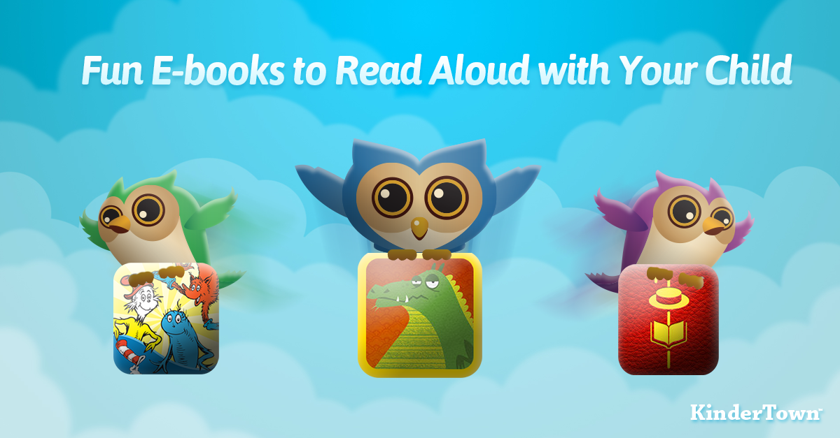 E-books add variety and interest, making them great for read-aloud times with our child.