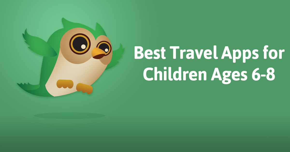 Here are a few travel apps to keep your children engaged while you are in the car, airport, or enjoying some down time.